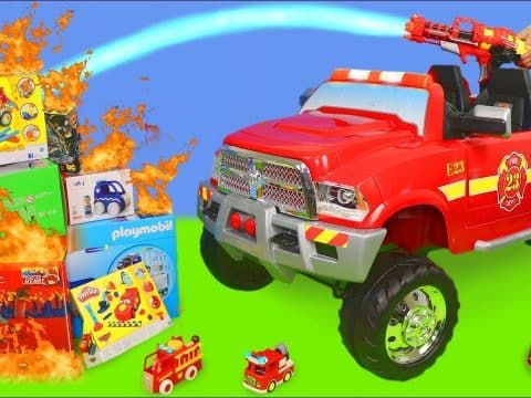 camion bomberos juguete teledirigido