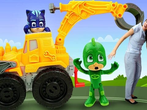 excavadora juguete para niños