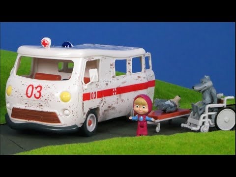 masha y el oso juguetes ambulancia