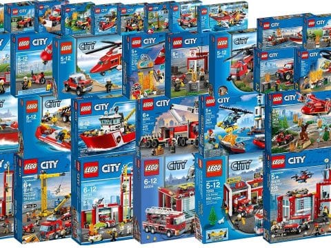 camion bomberos juguete lego