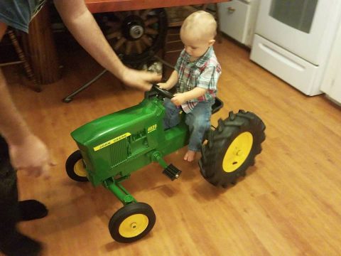 tractor con pedales niño