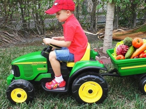 tractor electrico niños