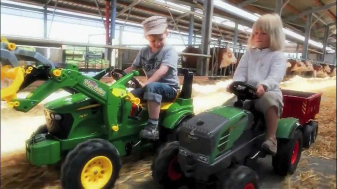 tractor para niños con pedales