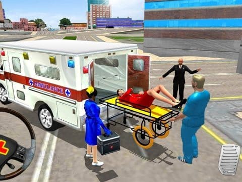 ambulancia infantil juguete