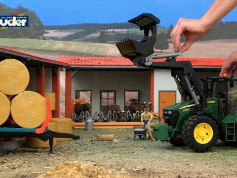bruder massey ferguson toy tractor