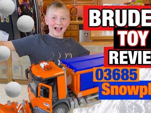 bruder snow plow