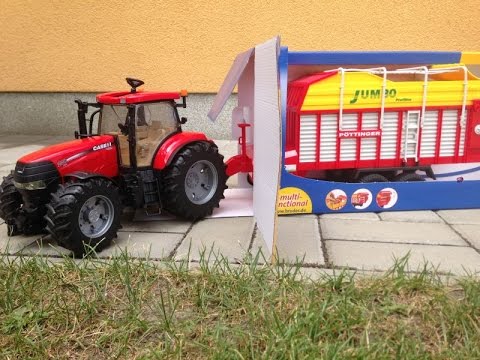 bruder tractor with front and rear dual’s