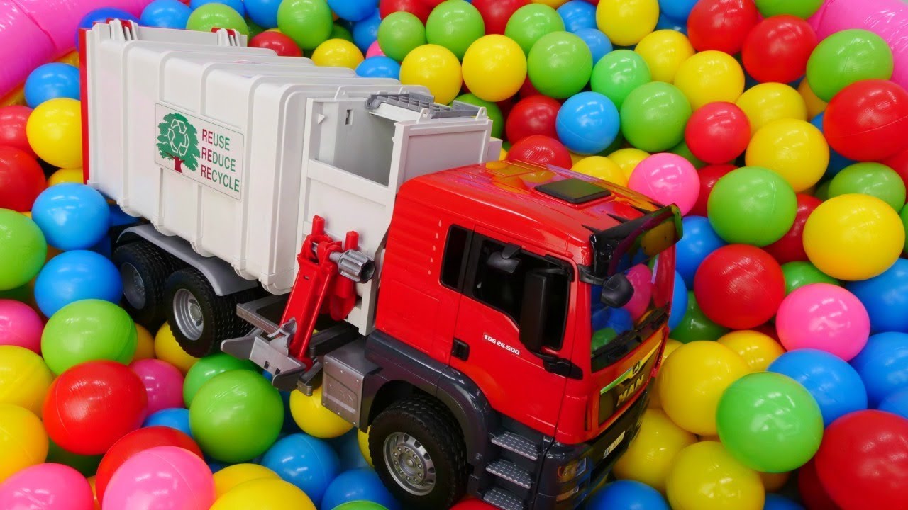 camion basura de juguete