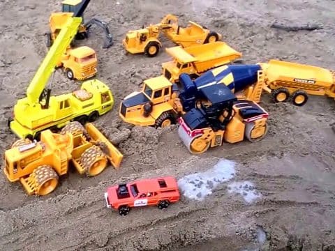 camion con herramientas de juguete