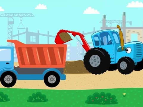 el tractor para niños