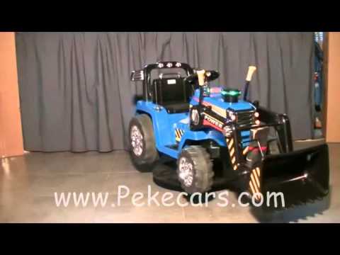tractor electrico para niños con pala
